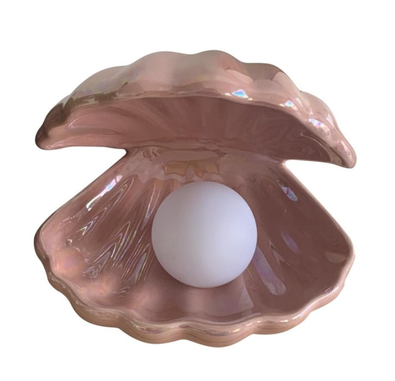 MystiShell - Decorative Ceramic Lamp with Soft Light