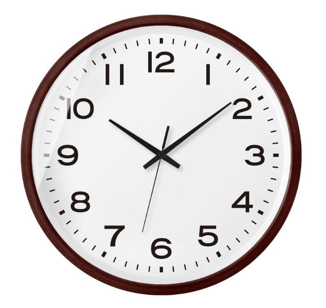IngaTime - Scandinavian Wood and Bamboo Wall Clock