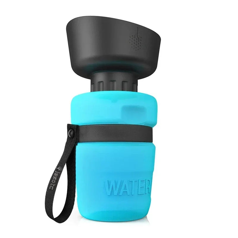 HydrationBuddy - Portable Dog Water Bottle with Foldable Bowl