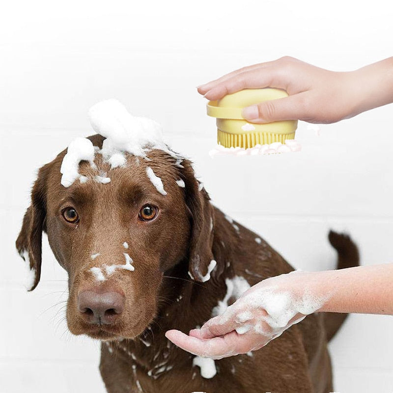 DogEase - Soothing Dog Shower Grooming Brush