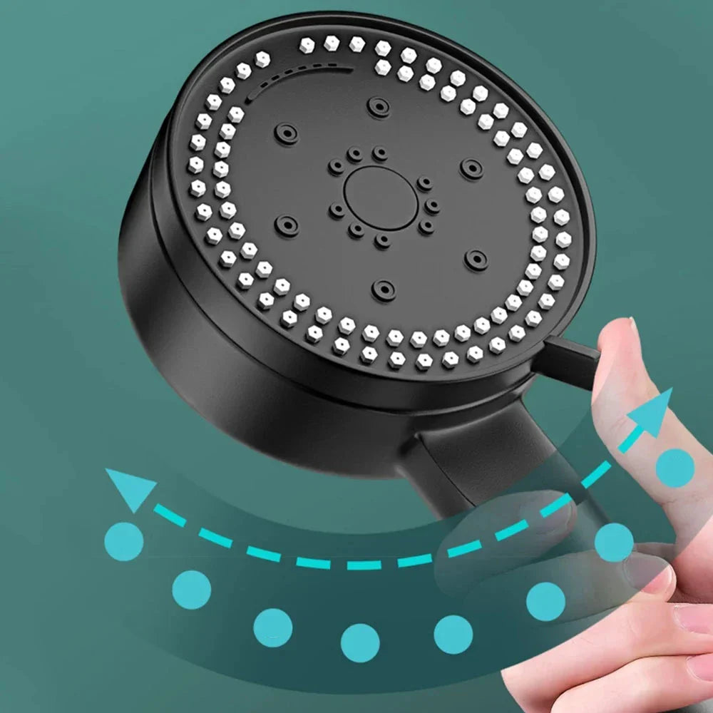 Otide - Massaging Shower Head with 8 Spray Settings