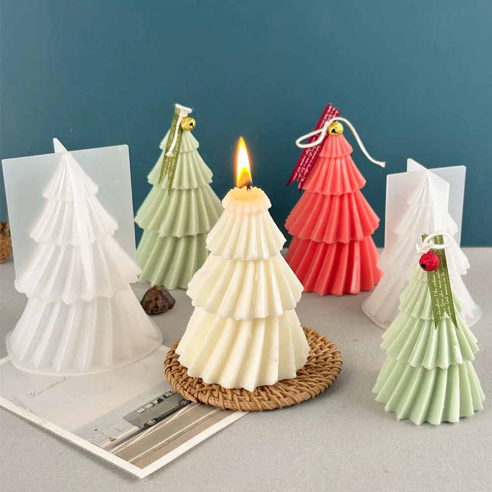 Christmas Tree Mold - Create Elegant DIY Candles