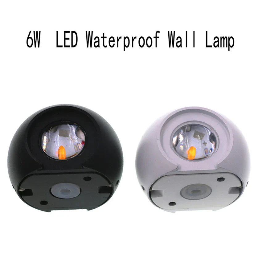 Corvantis - 6W Solar Outdoor Wall Light