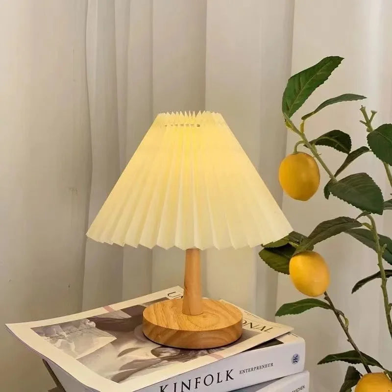 Pleat Table Lamp - Foldable LED Design Lamp for a Unique Touch