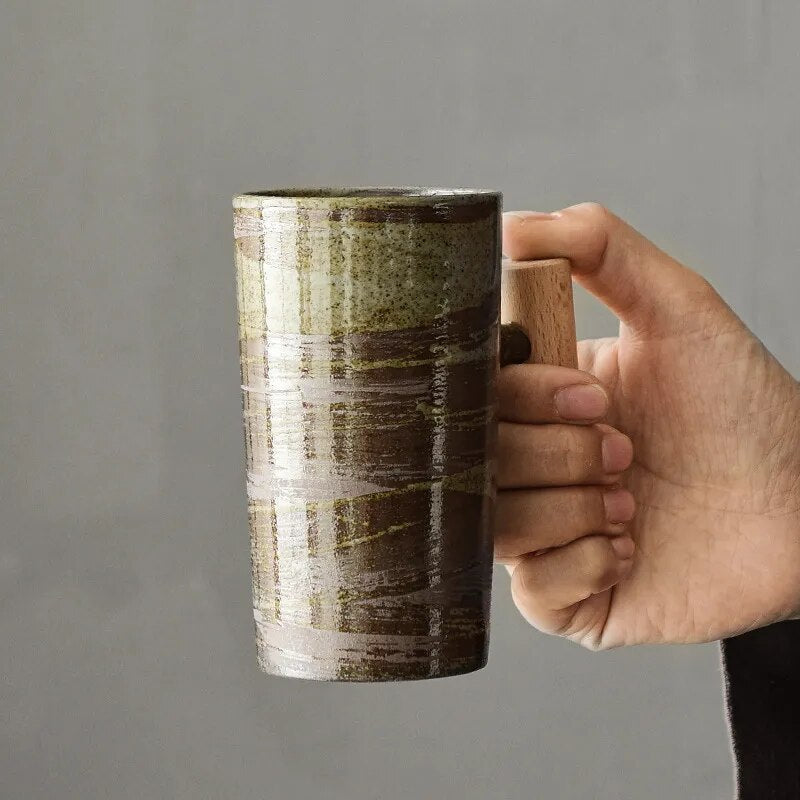 NatureSip - Mugs à latté scandinaves en céramique