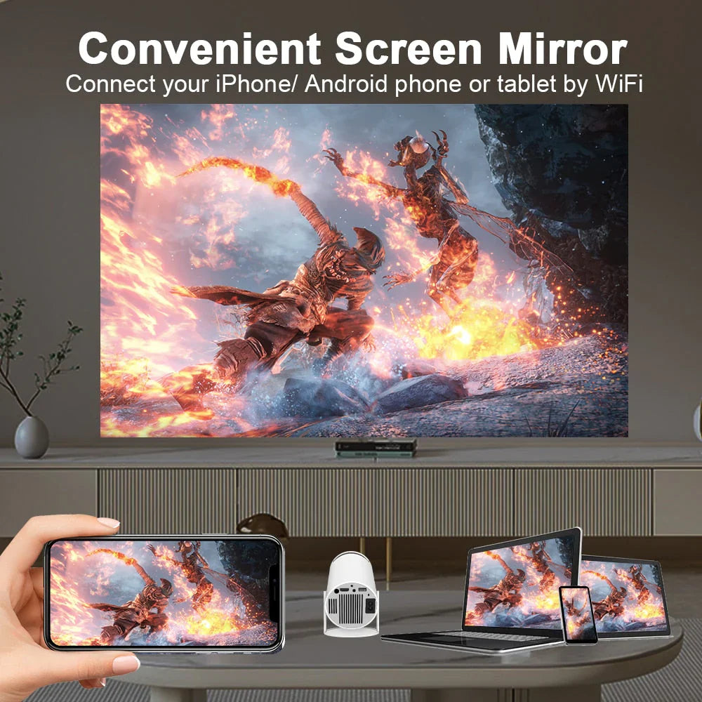 Cinemate - Projecteur 4K Ultra HD pour cinéma maison