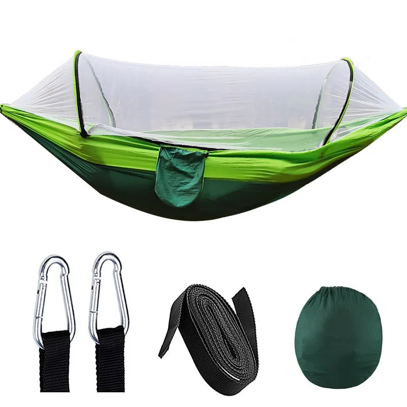 HangMatPro - Hammock with Mosquito Net and Anti-Roll System