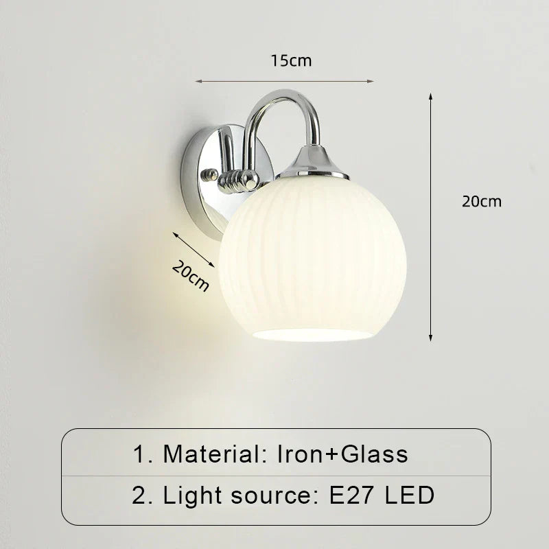 ModernWall - Scandinavian Glass LED Wall Sconce
