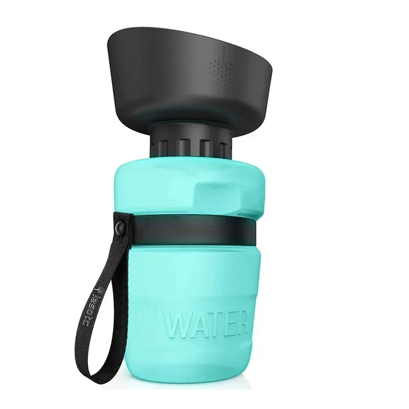 HydrationBuddy - Portable Dog Water Bottle with Foldable Bowl