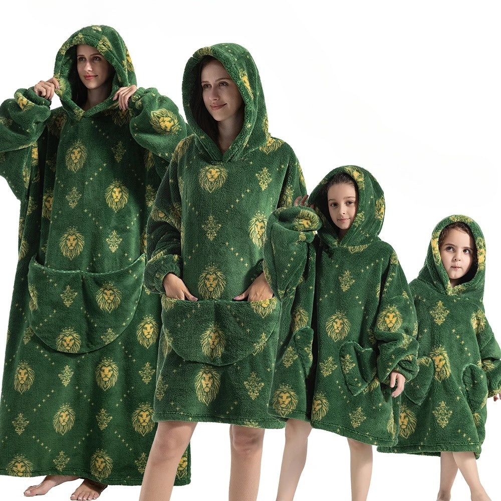 SpookySnuggle - Pumpkin Hooded Blanket for Halloween