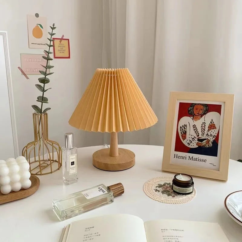 Pleat Table Lamp - Foldable LED Design Lamp for a Unique Touch