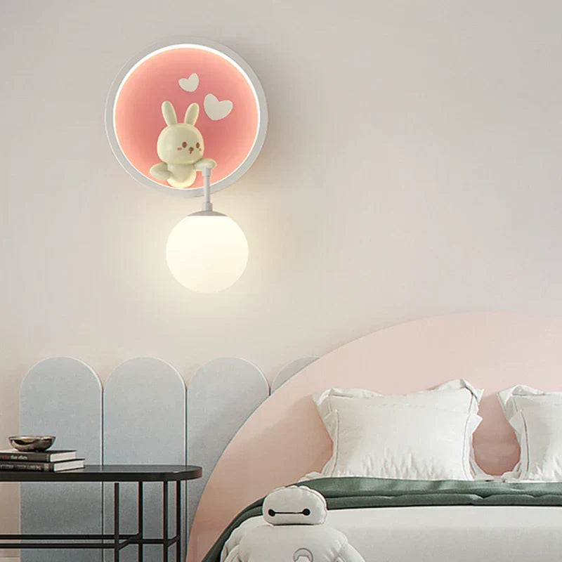 RomanticWall Light - Animal Wall Sconce for Kids' Bedroom