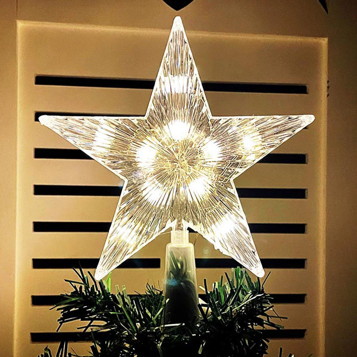 Starlit - LED Christmas Tree Star Topper