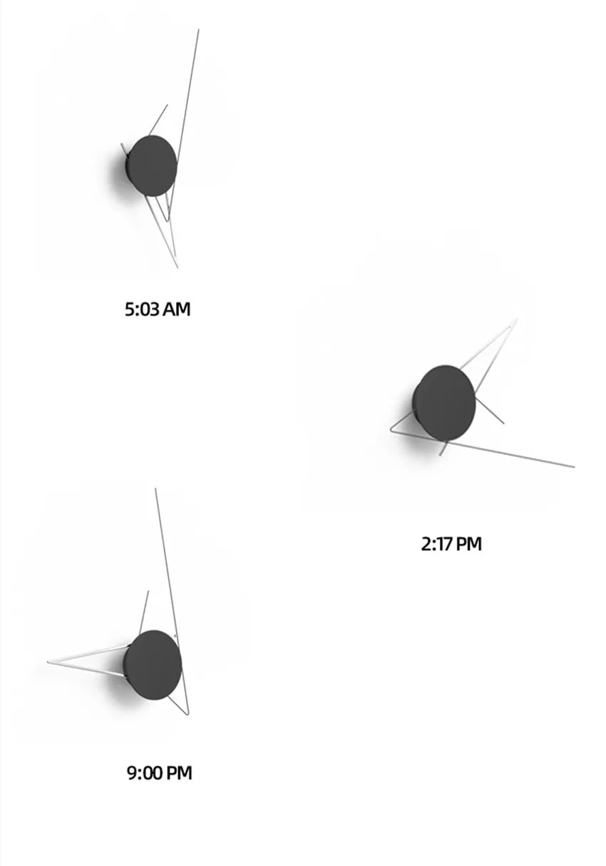 Oslento - Minimalist Silent Wall Clock