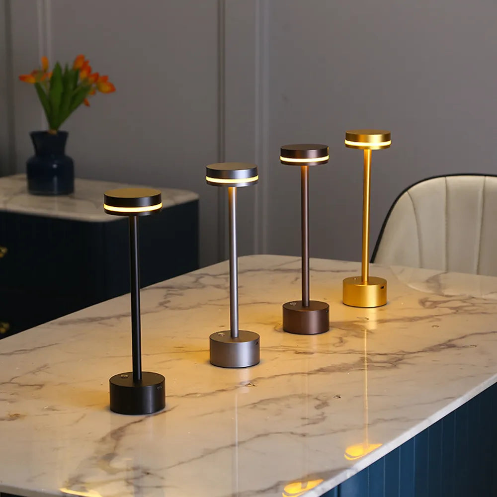 CasaGlim - Cordless Rechargeable Table Lamp for Elegant Home Lighting