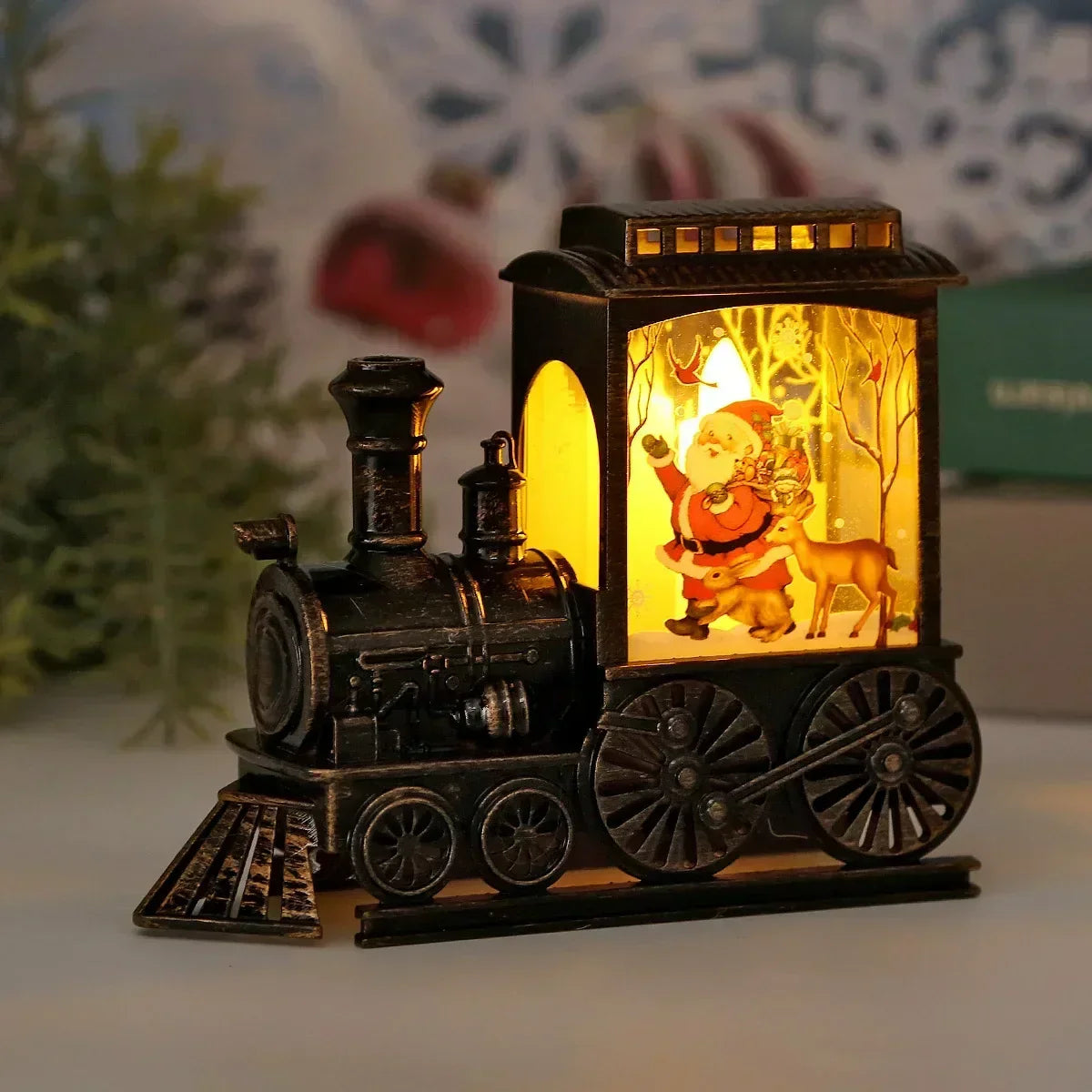 LanterneVintage - Retro LED Christmas Lantern Night Light
