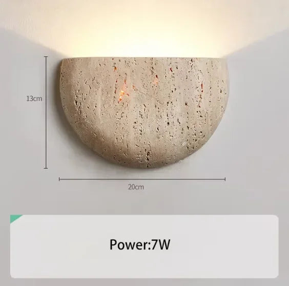 ZenGlow Wall Lamp - Applique murale wabi-sabi minimaliste