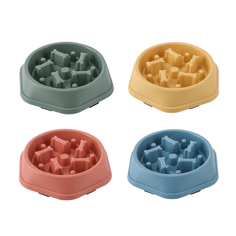 Milo SlowFeeder - Anti-Gulp Slow Feeder Dog Bowl