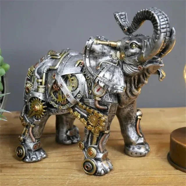 SteamBeast - Figurines d'animaux steampunk avec engrenages