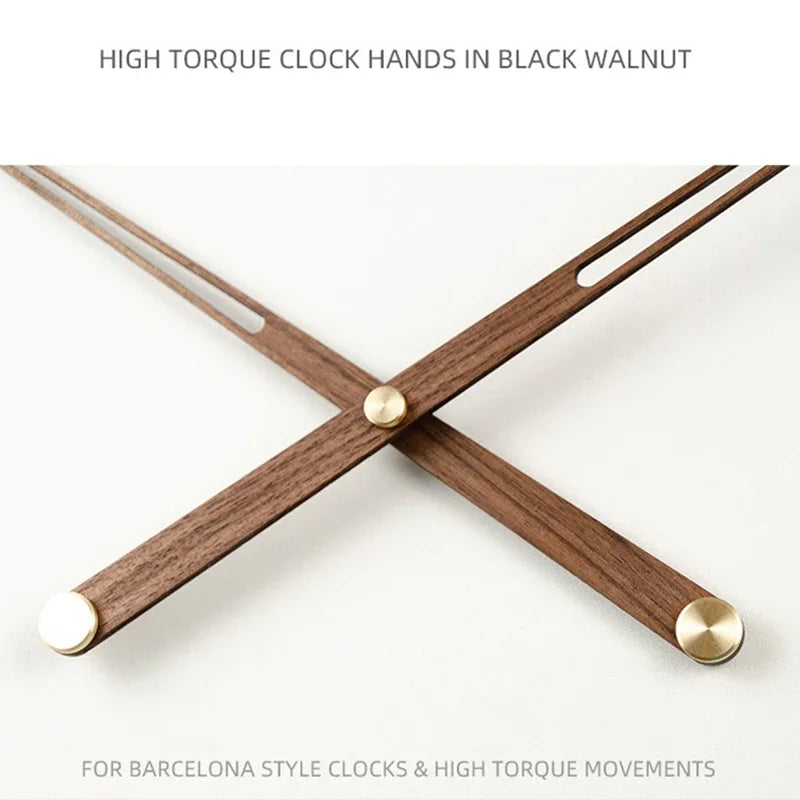 WoodSphere Clock - DIY Walnut Wood Wall Clock