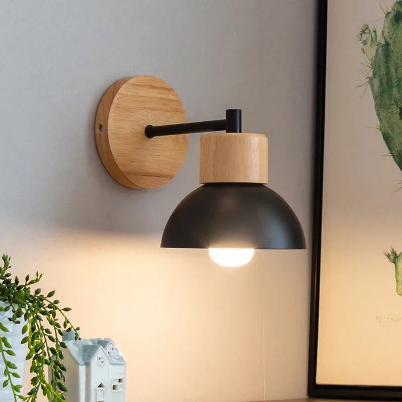 NordicWood - Scandinavian Wooden LED Wall Sconce