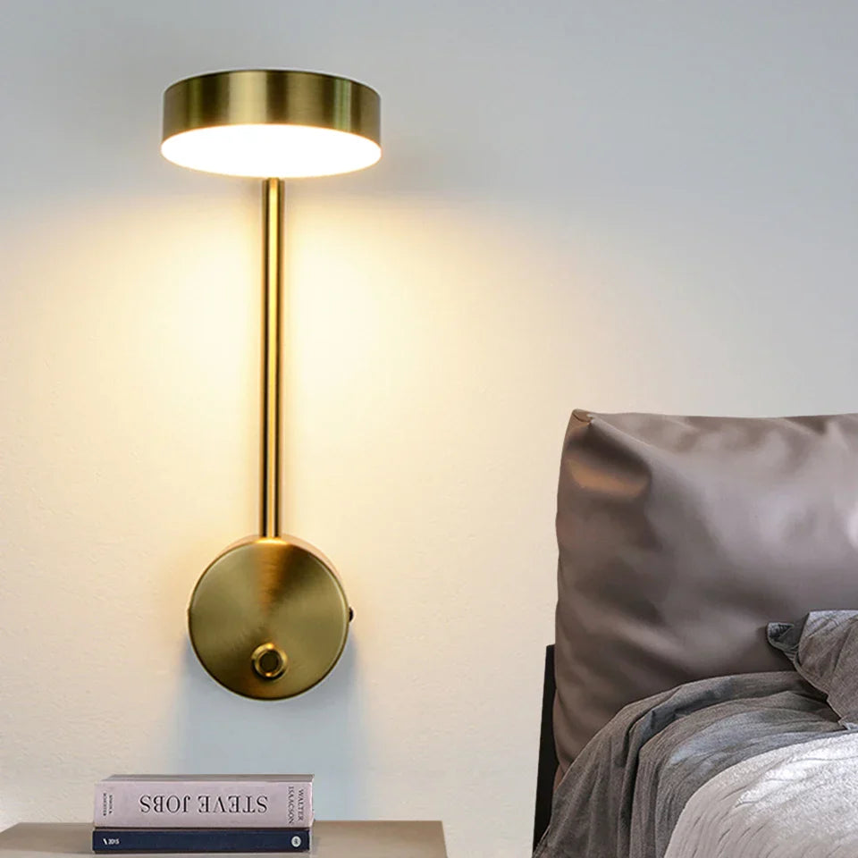NordicGlow - Applique Murale LED Orientable pour Intérieur Moderne