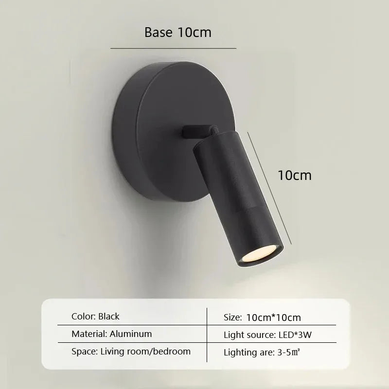 LumiNest - Applique Murale LED Élégante pour Chambre et Hôtel