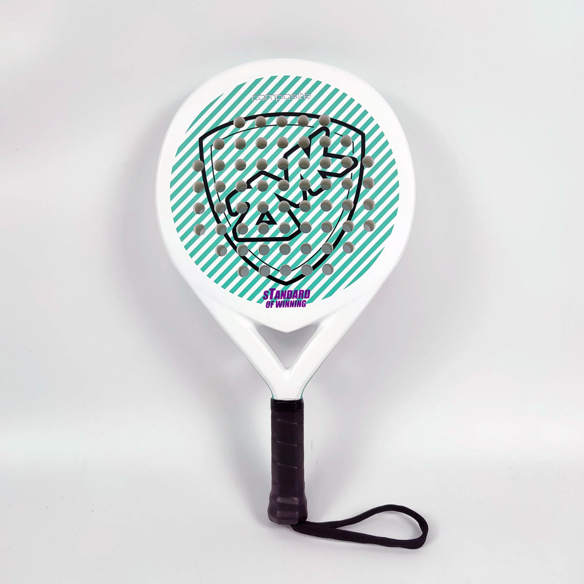FibraPro - Round Carbon Fiber Padel Racket for Perfect Balance