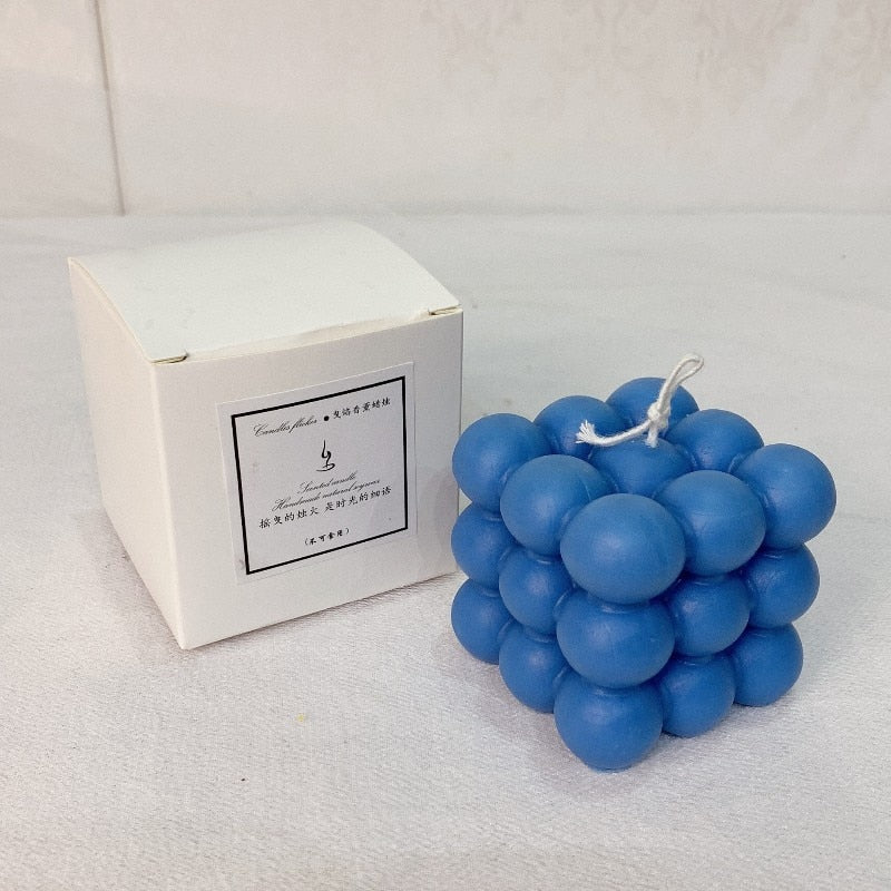 BubbleGlow Candle - Bougie Tendance pour Intérieur
