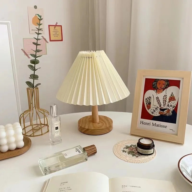 Pleat Table Lamp - Foldable LED Design Lamp for a Unique Touch