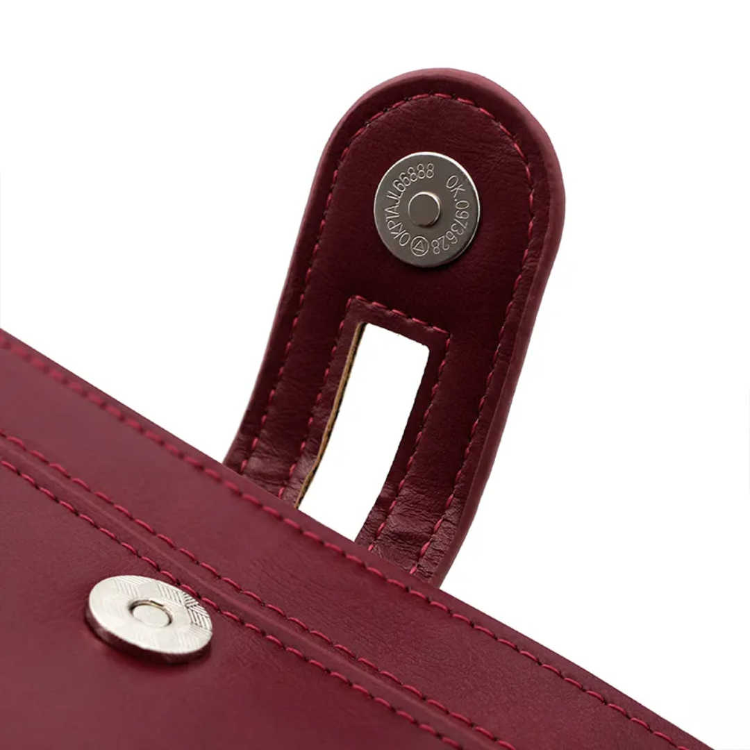 ElegantLeather - Portefeuille Long en Cuir Authentique