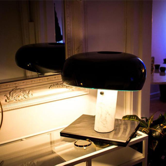 StoneGlow - Luxury Marble Table Lamp