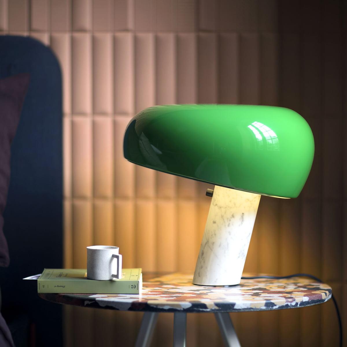 StoneGlow - Luxury Marble Table Lamp