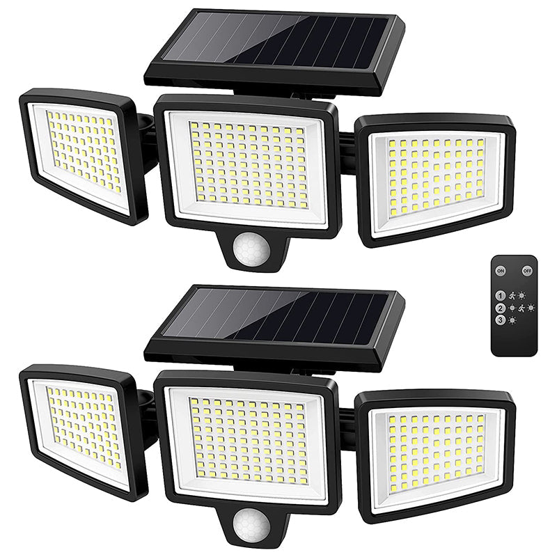Secureshine - Projecteur Solaire LED de Sécurité avec Détecteur de Mouvement
