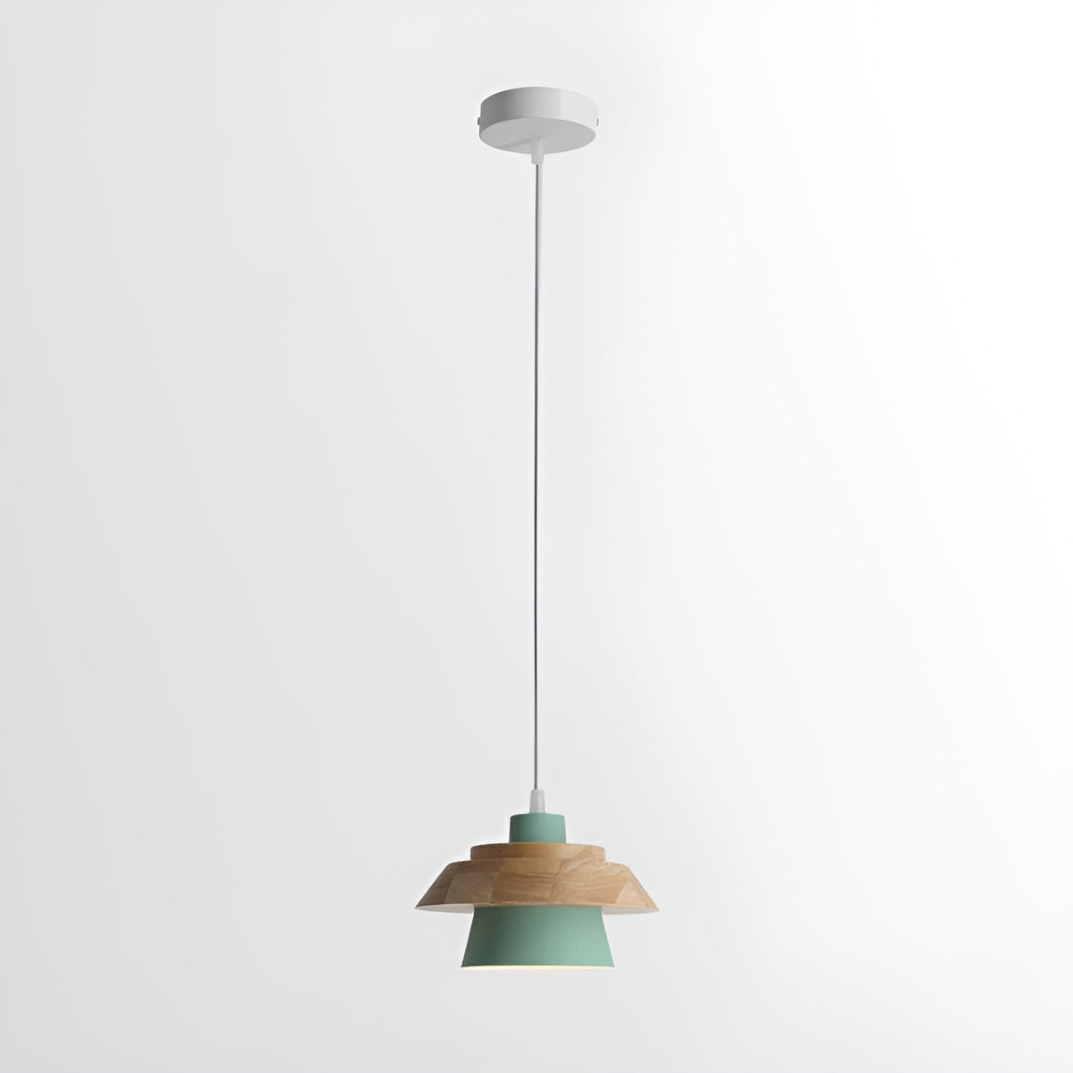 NordicMacaron - Scandinavian Design Pendant Light with Wood Finish