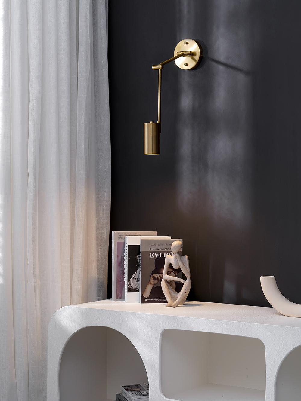 Nexbeam - Sleek Metal and Acrylic Wall Sconce