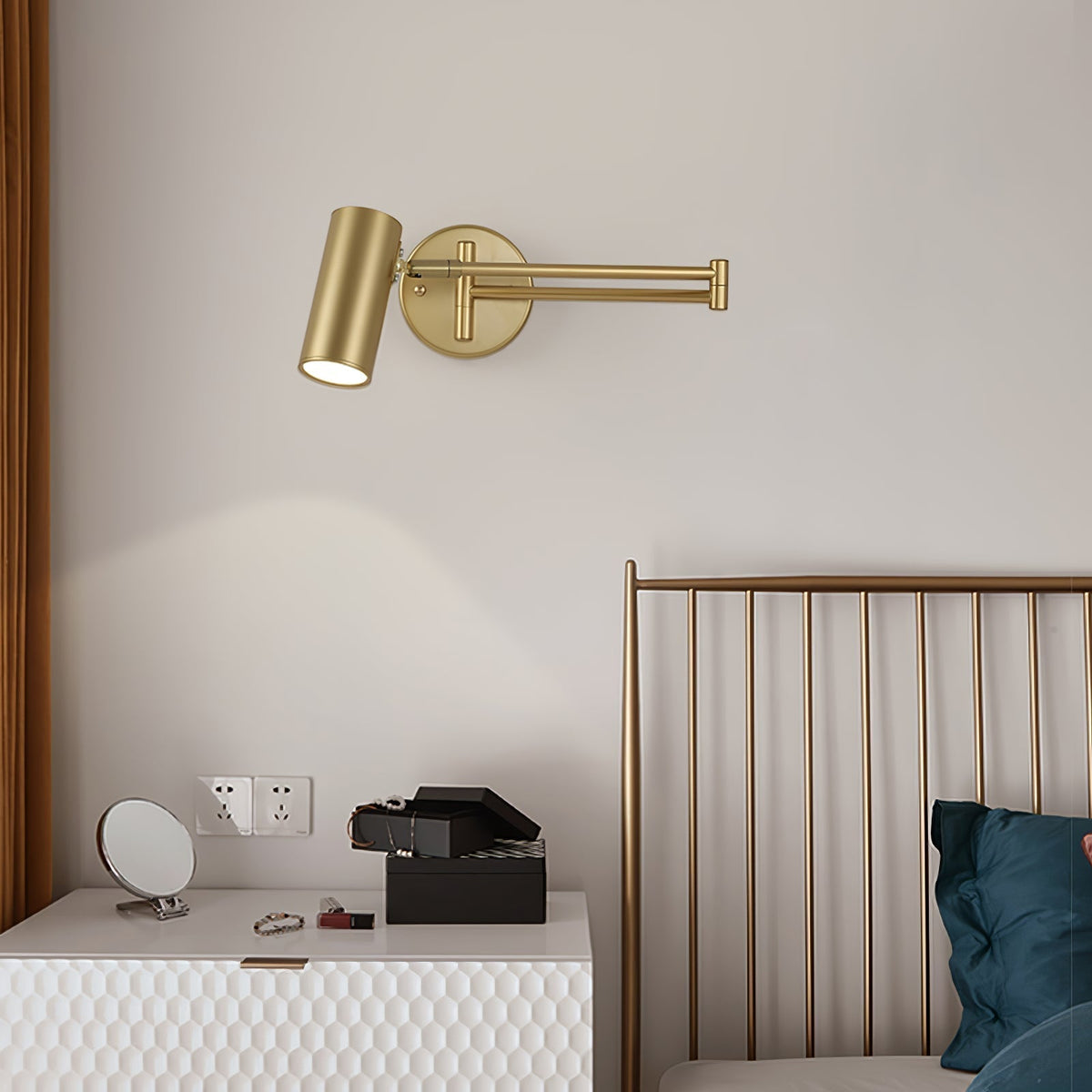 Nexbeam - Sleek Metal and Acrylic Wall Sconce