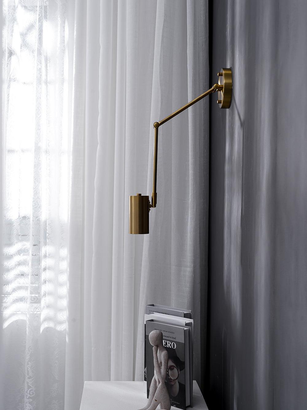 Nexbeam - Sleek Metal and Acrylic Wall Sconce