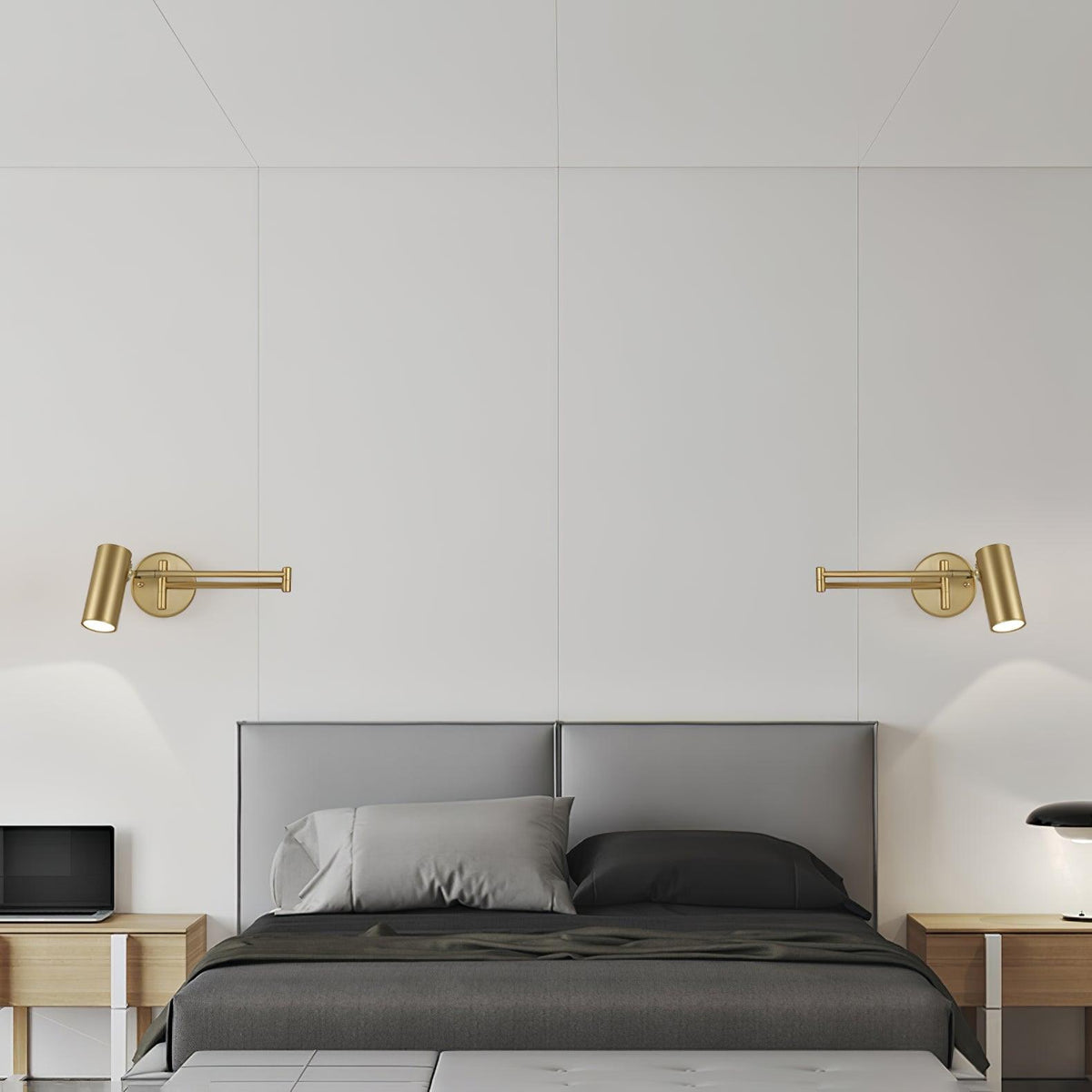 Nexbeam - Sleek Metal and Acrylic Wall Sconce