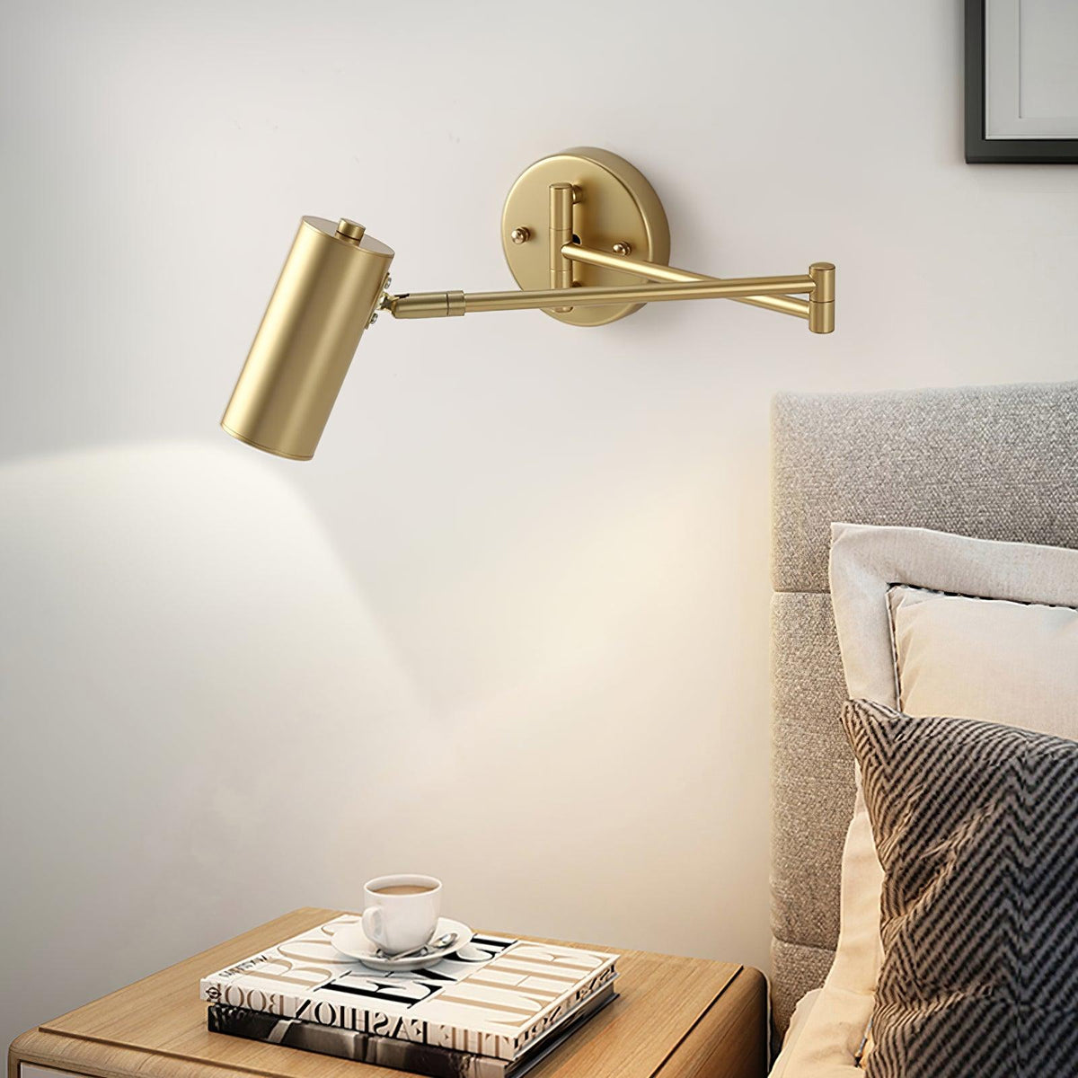 Nexbeam - Sleek Metal and Acrylic Wall Sconce