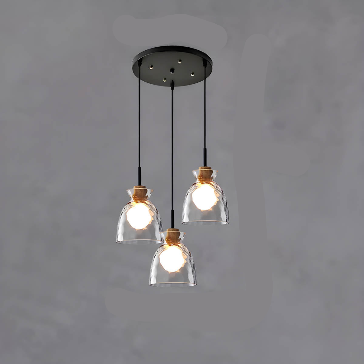 Gorielle - Elegant Modern Glass Chandelier for Living Rooms