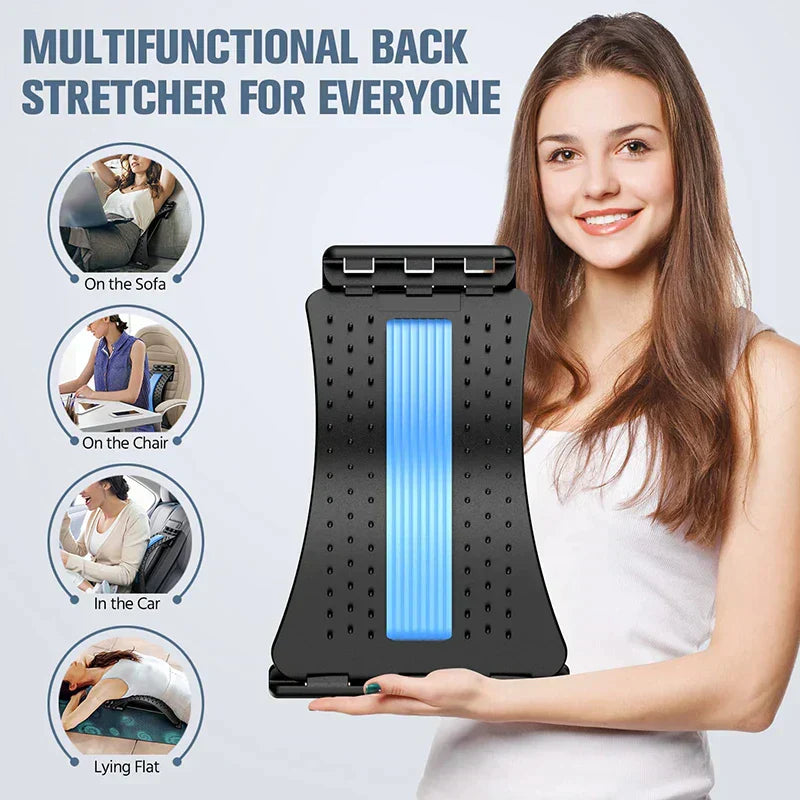 BackRelieve Premium - Back Stretcher for Back and Neck Pain Relief