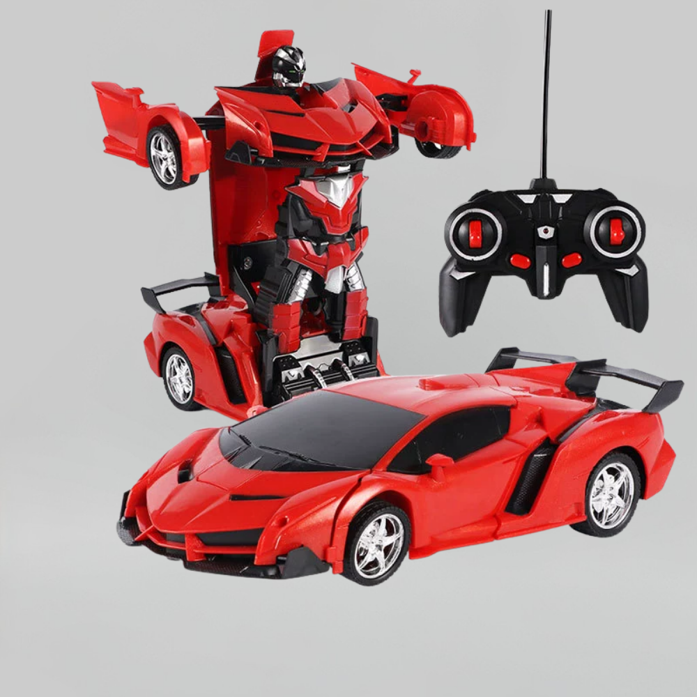Transformateur RC | Voiture Télécommandée avec Rotation 360° | Jouet Robot Multifonction pour Enfants 0