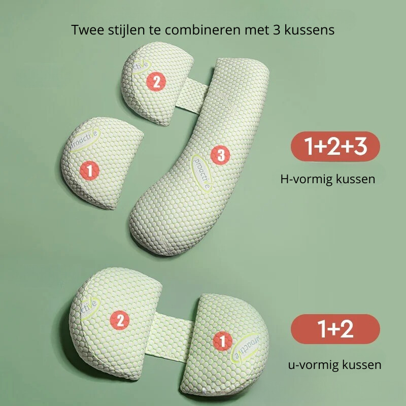 ComfortCushion Pregnancy Pillow - Comfortable Nursing Cushion