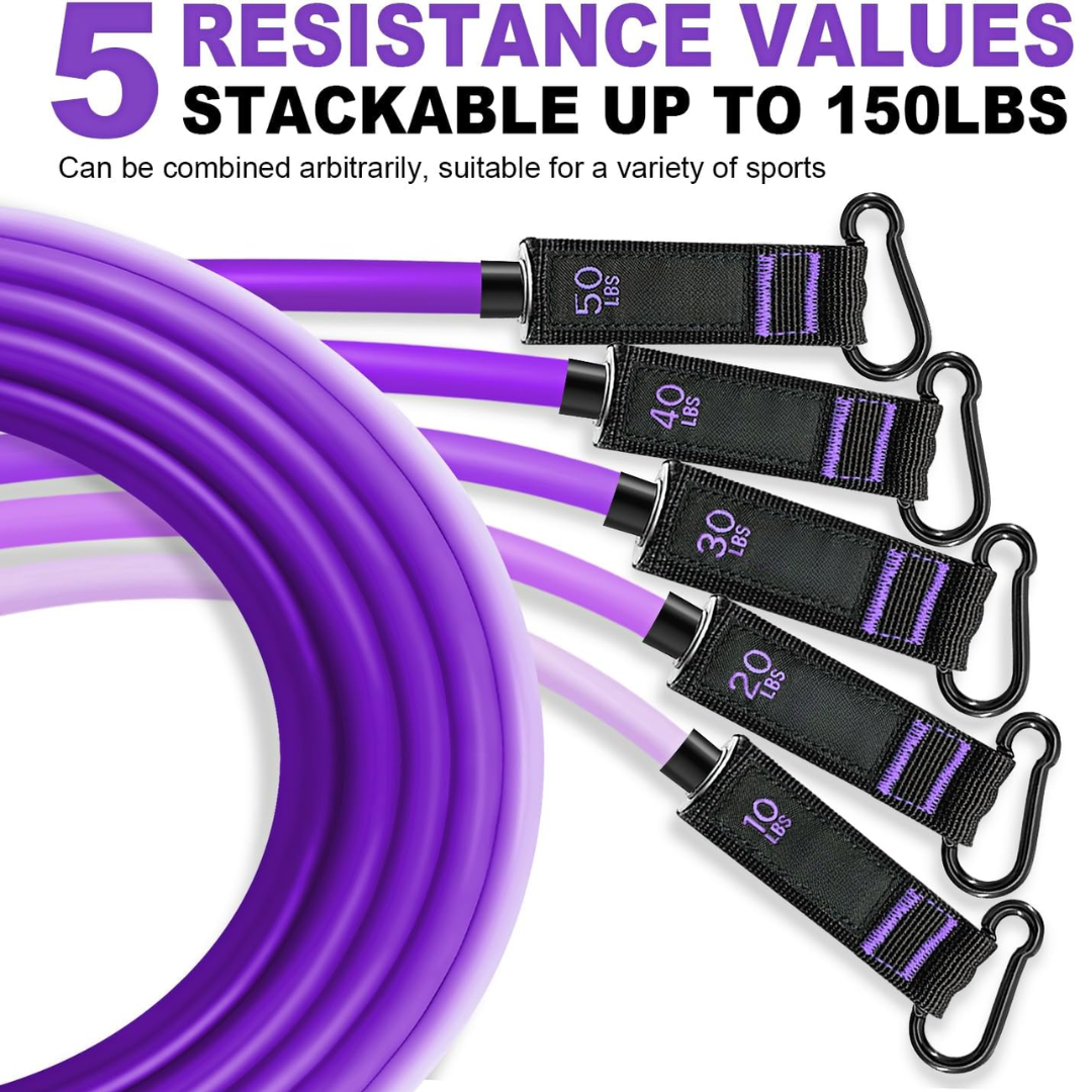 PowerFlex - Set de bandes de résistance pour tout le corps