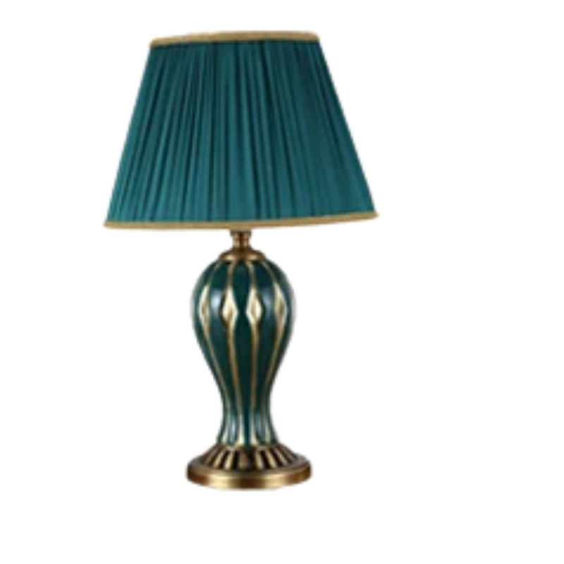TimelessLuxe - Antique Ceramic Lamp for Elegant Interiors