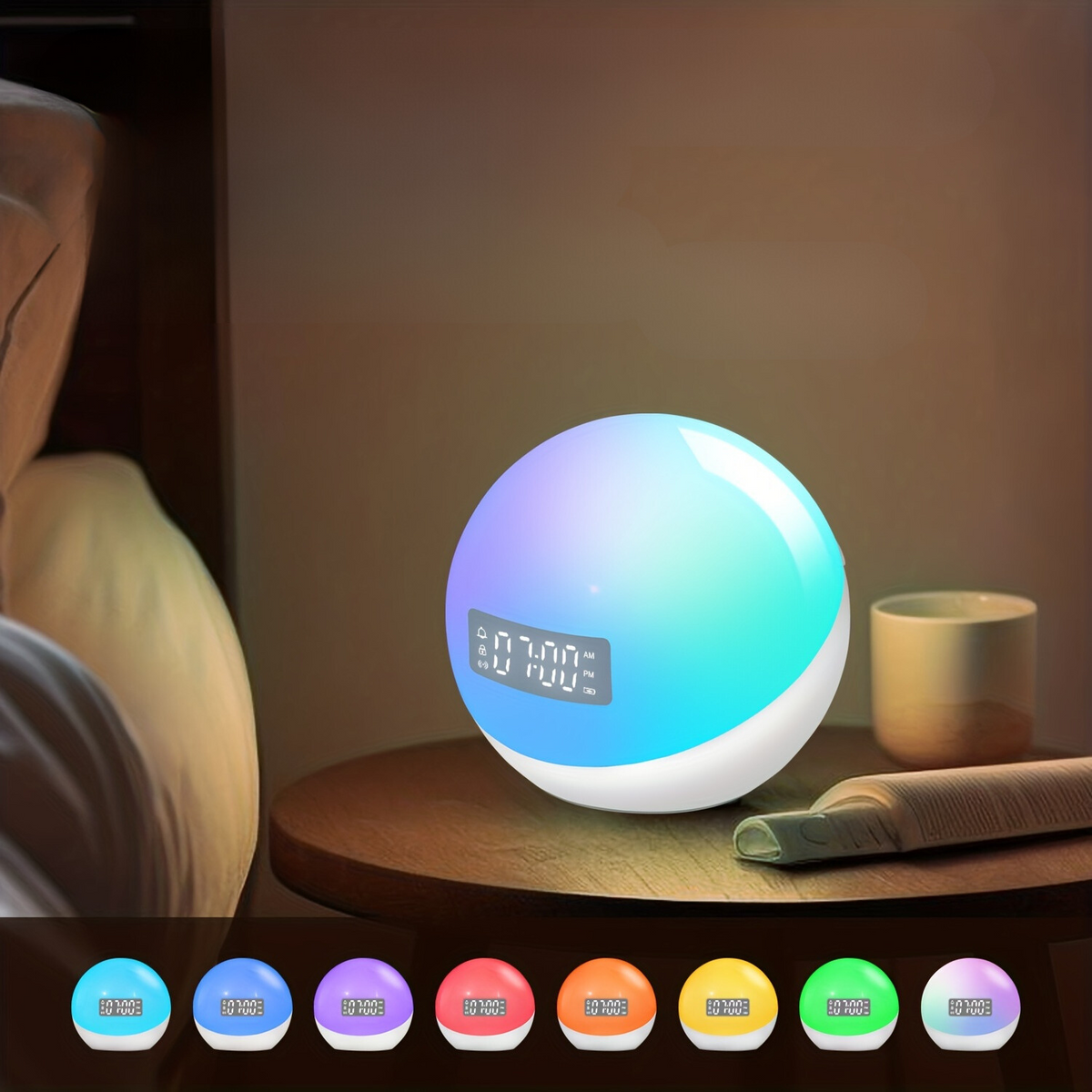 WakeLight - Sunrise Simulator Smart Alarm Clock