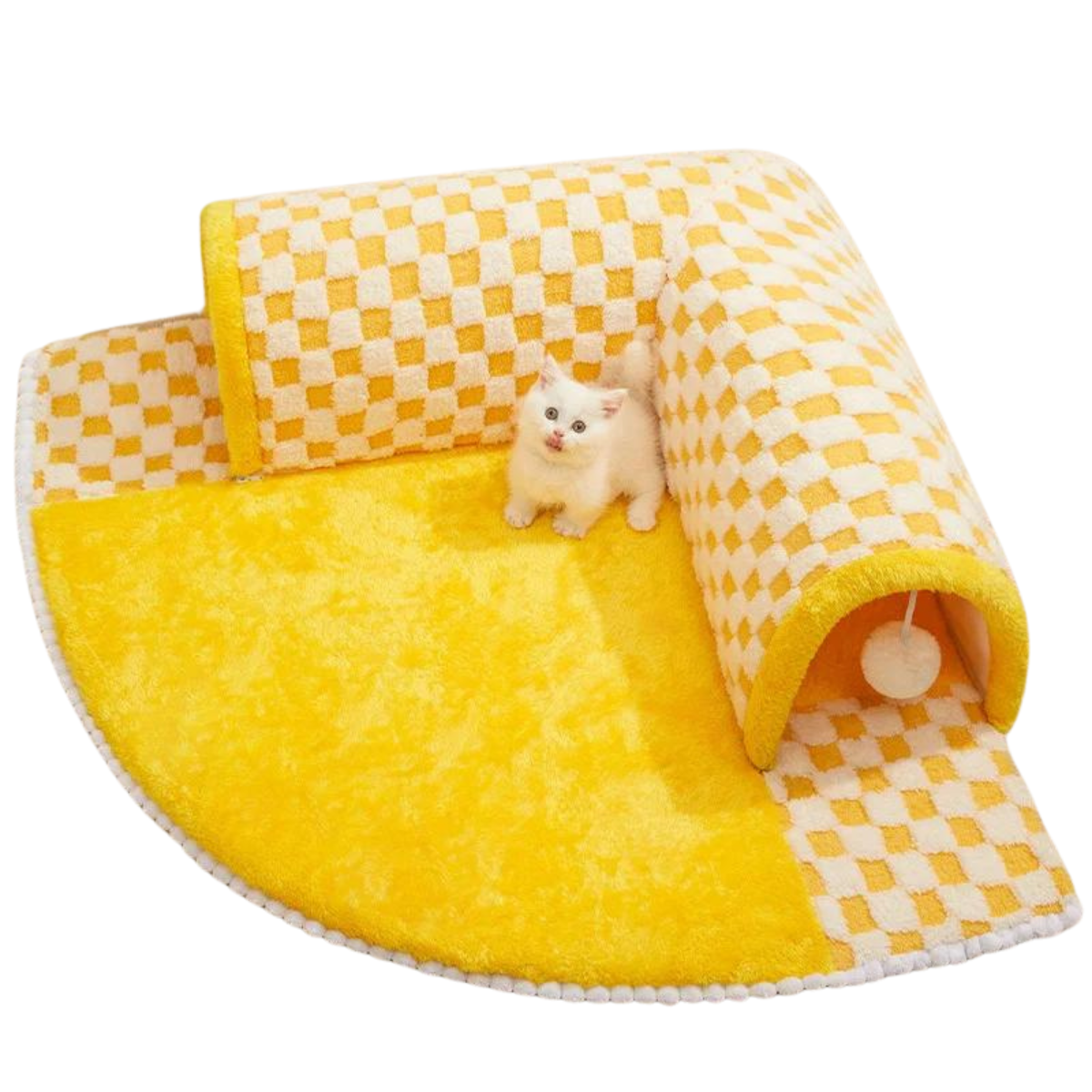 CozyCat Tunnel - Aire de Jeu Stylée pour Chat