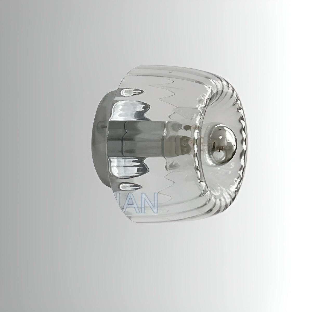 ScandiElegance - Modern Bauhaus Glass Wall Light