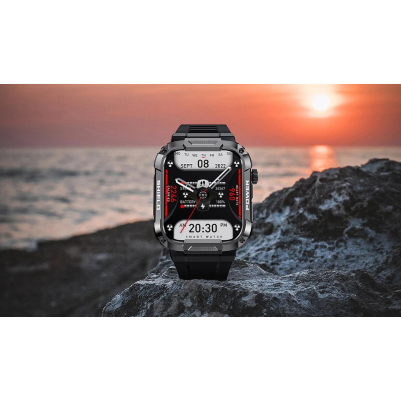 ForceGuard Watch - Smartwatch Militaire Durable IP68